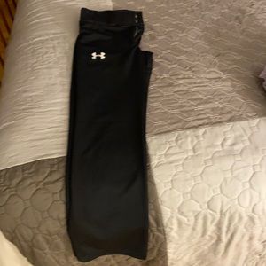 Under Armour Youth Black Large softball pants
